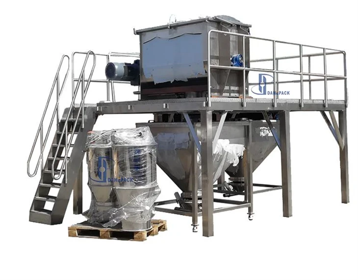 Powder Feeder And Mixing Machine